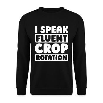 Agriculteur Agriculteur - Sweat-shirt Unisexe - noir - Devant - Alina (178cm) & Michal (187cm)