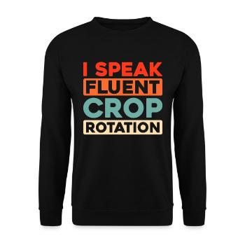 Agriculteur Agriculteur - Sweat-shirt Unisexe - noir - Devant - Alina (178cm) & Michal (187cm)
