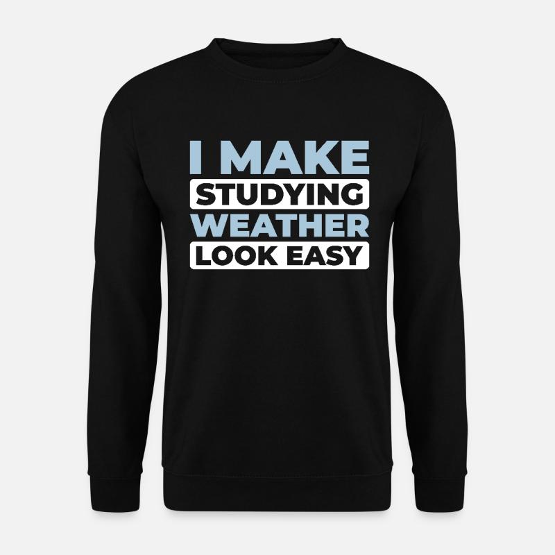 Analyste climat - Sweat-shirt Unisexe - noir