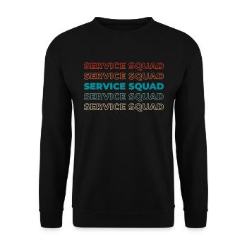Kaplan Squad - Unisex Sweatshirt - black - Front - Alina (178cm) & Michal (187cm)