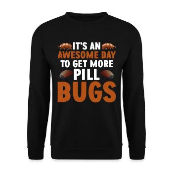 Propriétaire de punaises Collectionneur d’insectes Entomologiste Rolli - Sweat-shirt Unisexe - noir - Devant - Alina (178cm) & Michal (187cm)