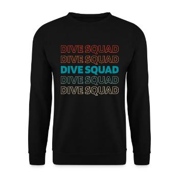 Cooking Cooking Squad - Unisex Sweatshirt - black - Front - Alina (178cm) & Michal (187cm)