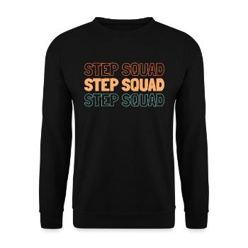 Cadre d’infirmières spécialisées - Sweat-shirt Unisexe - noir - Devant - Alina (178cm) & Michal (187cm)