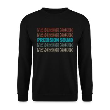 Bauingenieur Kader - Unisex Pullover - Schwarz - Vorne - Alina (178cm) & Michal (187cm)