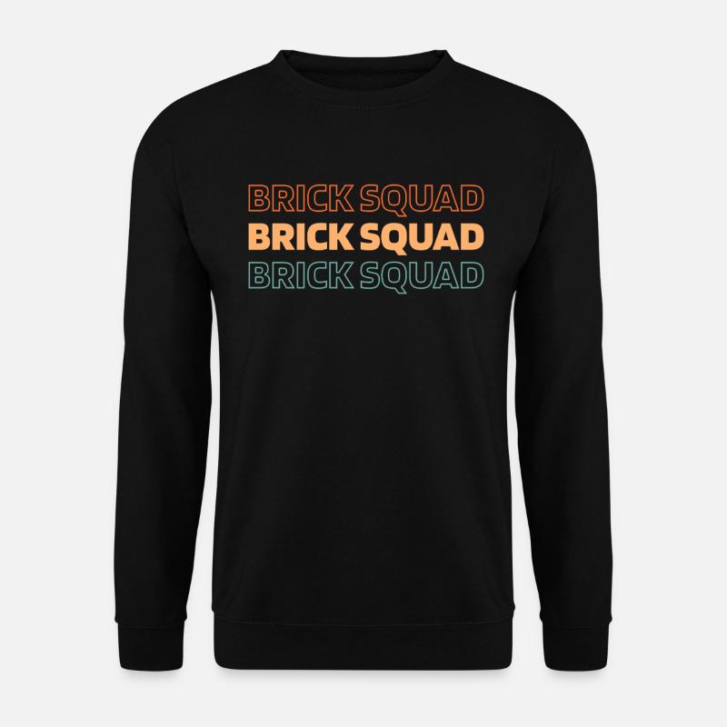Concrete worker cadre - Unisex Sweatshirt - black