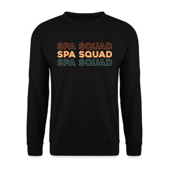 Schornsteinfeger Kader - Unisex Pullover - Schwarz - Vorne - Alina (178cm) & Michal (187cm)