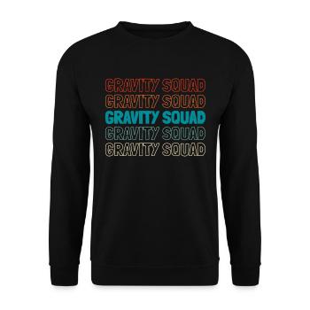 Gehirnchirurg Kader - Unisex Pullover - Schwarz - Vorne - Alina (178cm) & Michal (187cm)