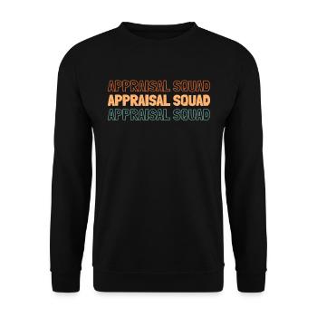 Kesselschmied Kader - Unisex Pullover - Schwarz - Vorne - Alina (178cm) & Michal (187cm)