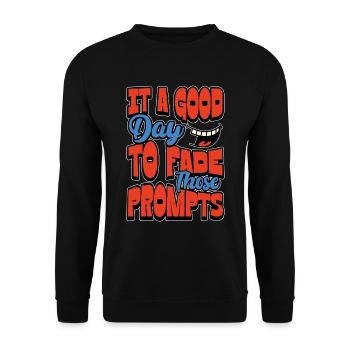 Behavioral Therapist It's A Good Behavioral Tech - Unisex Sweatshirt - black - Front - Alina (178cm) & Michal (187cm)