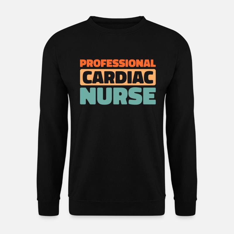 Herzkrankenschwester - Unisex Pullover - Schwarz