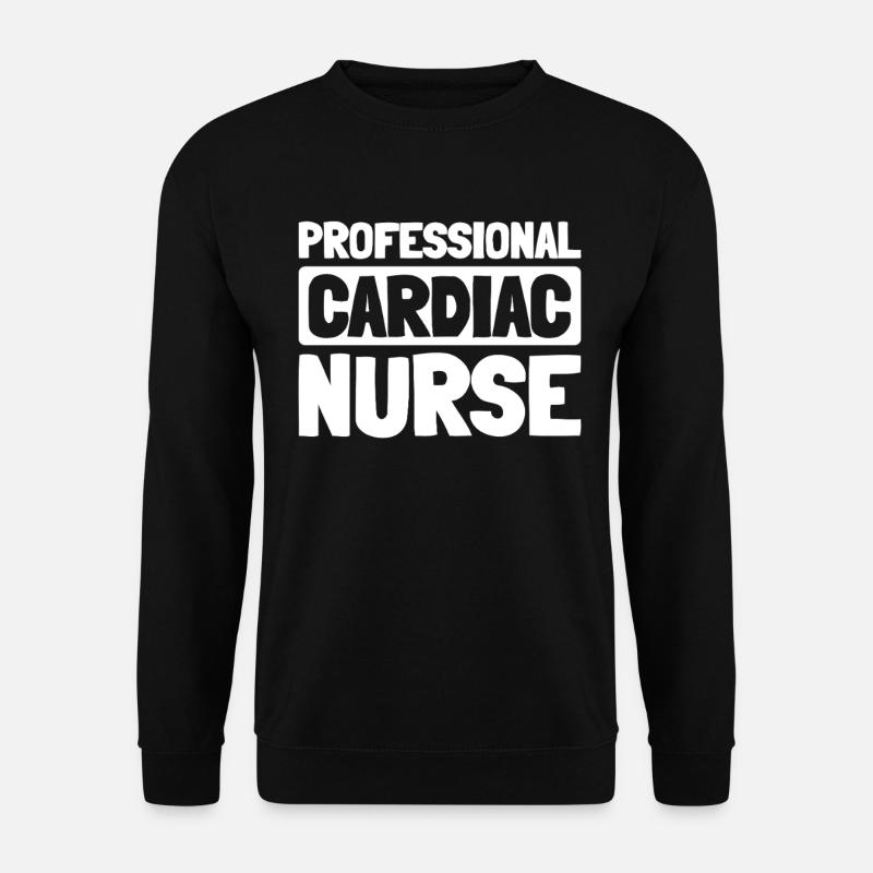 Herzkrankenschwester - Unisex Pullover - Schwarz