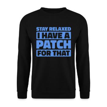Gendarme - Sweat-shirt Unisexe - noir - Devant - Alina (178cm) & Michal (187cm)