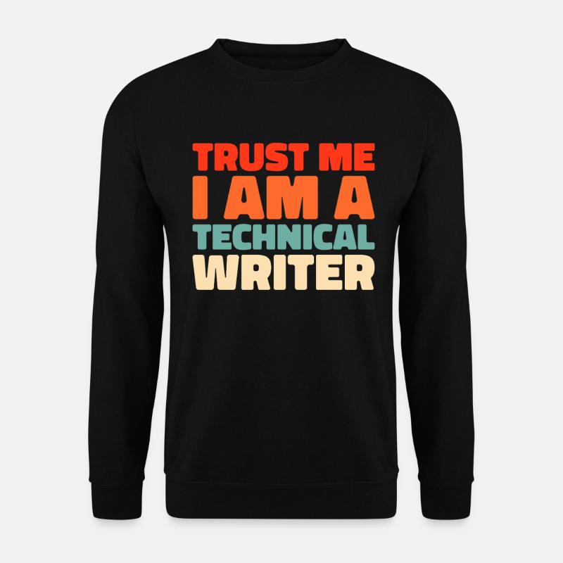 Rédactrice technique - Sweat-shirt Unisexe - noir