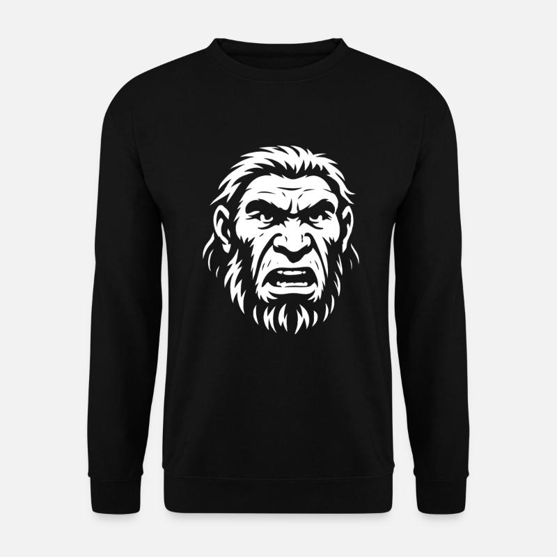 Neanderthal Costume Carnival Gift - Unisex Sweatshirt - black