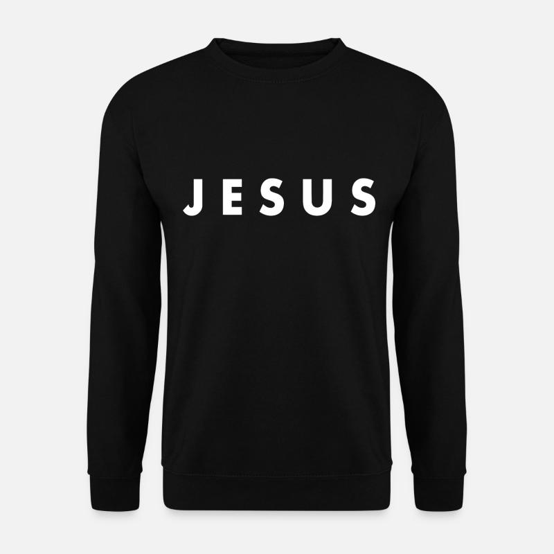 Jesus - Unisex Pullover - Schwarz
