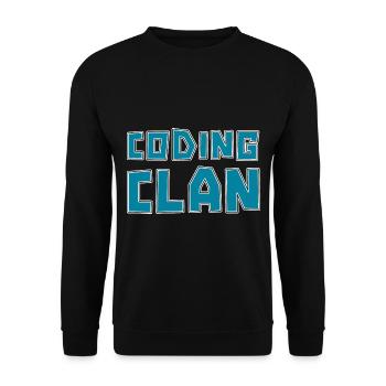 Programmierer Coder Software Entwickler - Unisex Pullover - Schwarz - Vorne - Alina (178cm) & Michal (187cm)