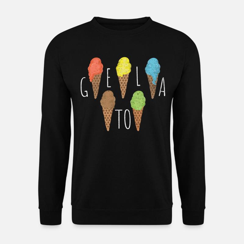 ice cream - Unisex Sweatshirt - black