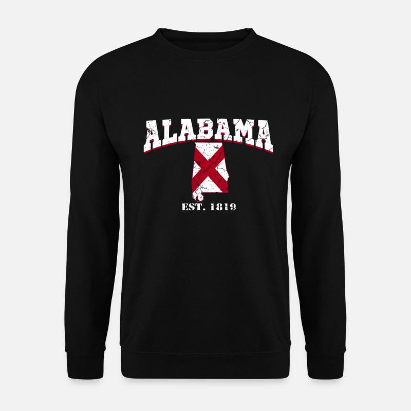 Alabama est. 1819 - Unisex Sweatshirt - black