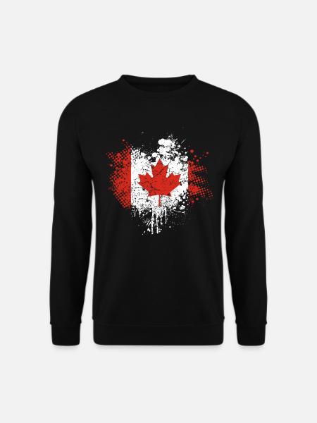 Kanada Flagge - Unisex Pullover - Schwarz