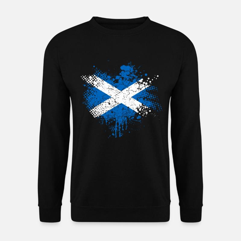 Drapeau de l'Ecosse - Sweat-shirt Unisexe - noir