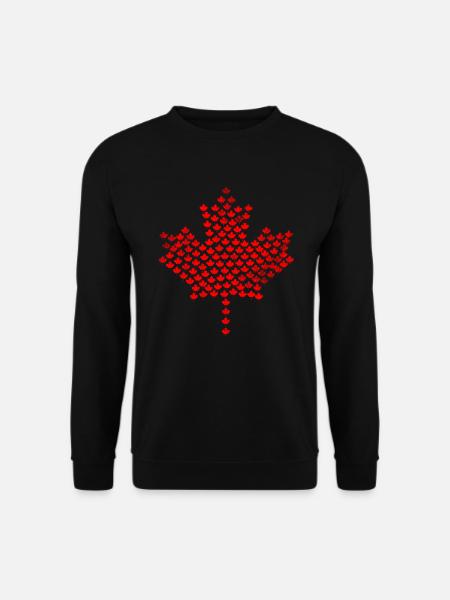 Canada Maple Leaf - Unisex Sweatshirt - black