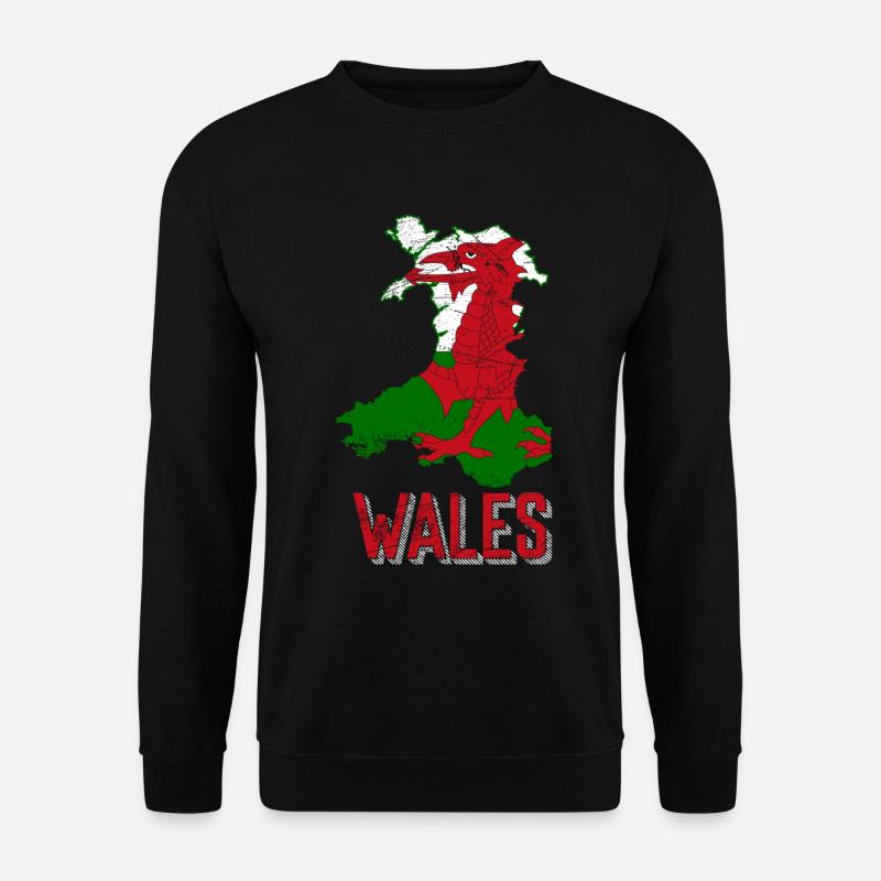 Wales - Unisex Sweatshirt - black