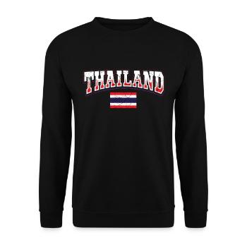 Thaïlande - Sweat-shirt Unisexe - noir - Devant - Alina (178cm) & Michal (187cm)