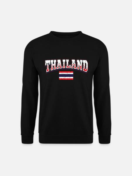 Thaïlande - Sweat-shirt Unisexe - noir