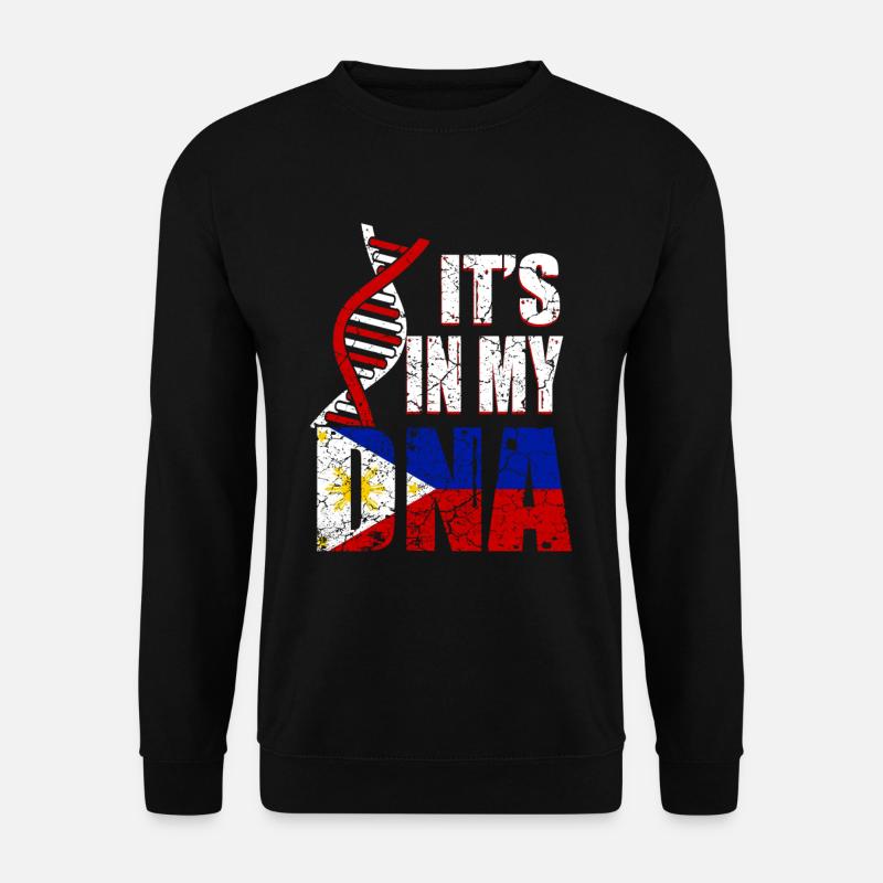 Philippinische DNA - Unisex Pullover - Schwarz