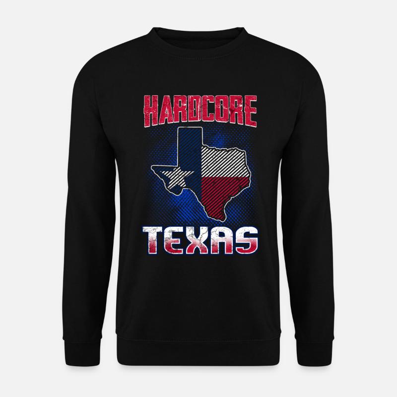 Texas - Unisex Pullover - Schwarz