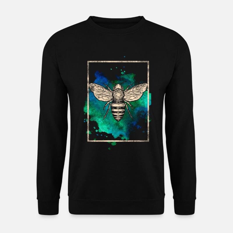 bee - Unisex Sweatshirt - black