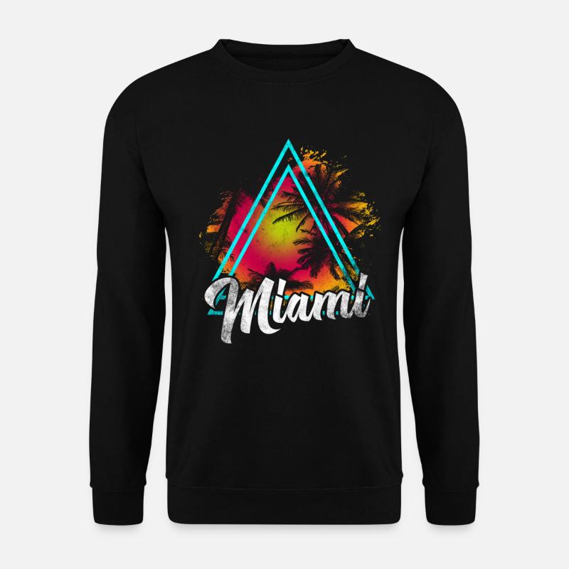 Miami Florida - Unisex Sweatshirt - black