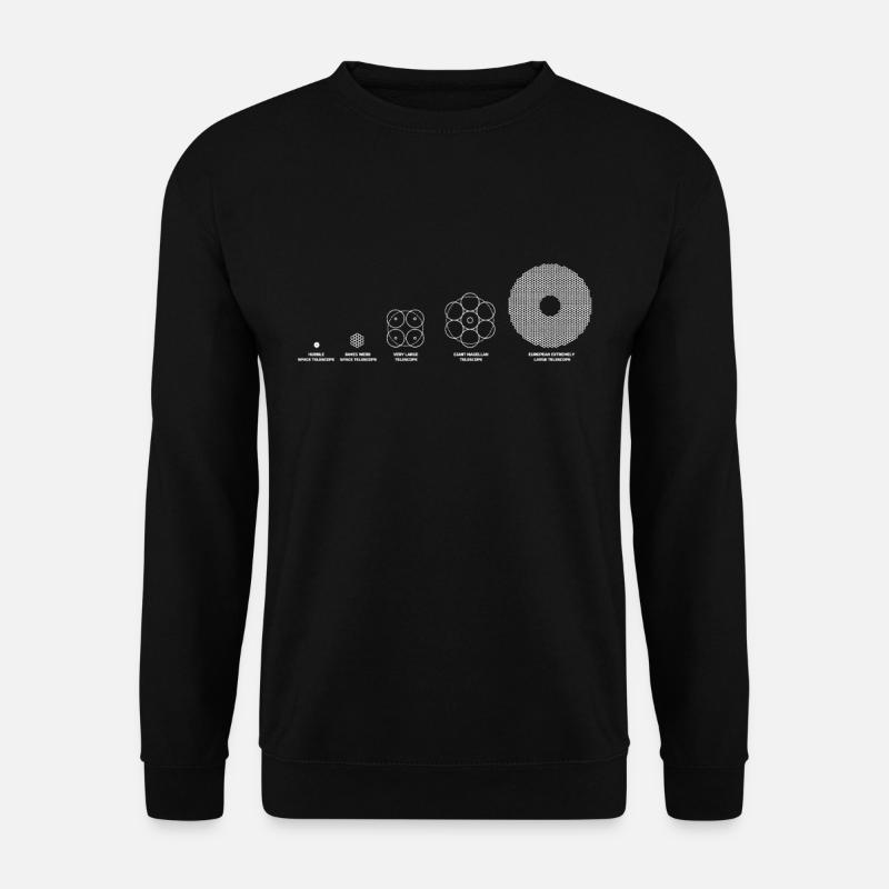 Télescopes & Télescopes spatiaux - Sweat-shirt Unisexe - noir
