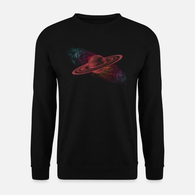 Saturn Planet - Unisex Sweatshirt - black