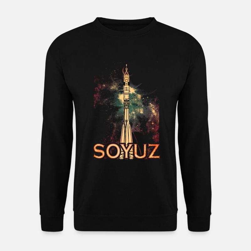 Fusée Soyouz Soyuz - Sweat-shirt Unisexe - noir