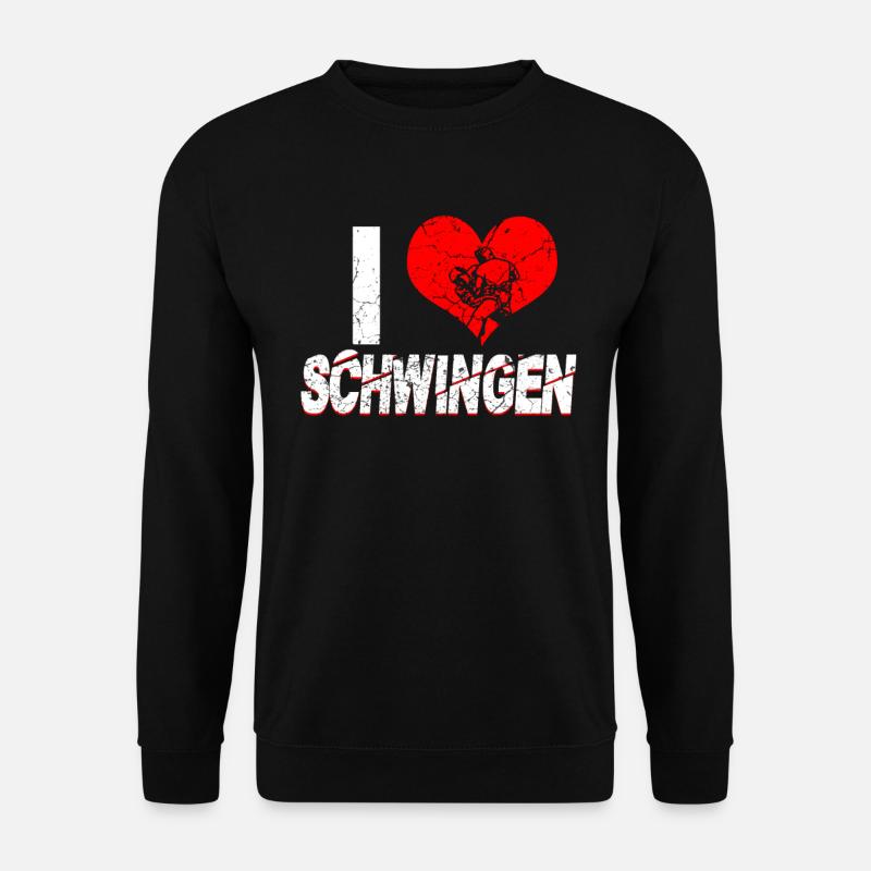 J’aime les oscillations - Sweat-shirt Unisexe - noir