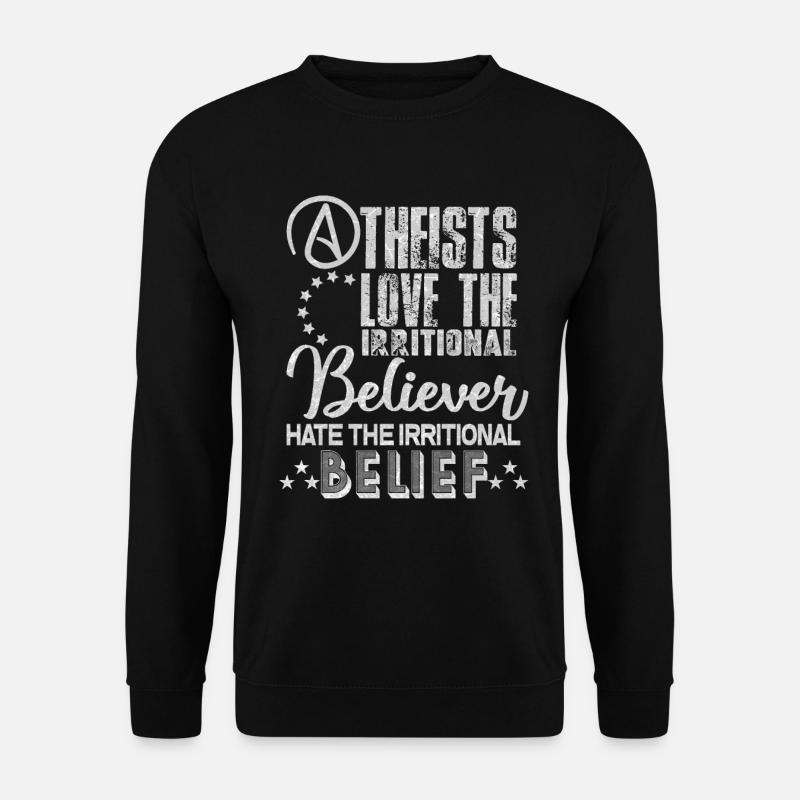 Atheismus - Unisex Pullover - Schwarz