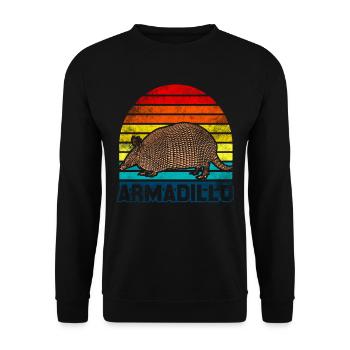 Tatou - Sweat-shirt Unisexe - noir - Devant - Alina (178cm) & Michal (187cm)