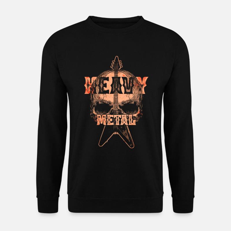 Heavy Metal - Unisex Pullover - Schwarz