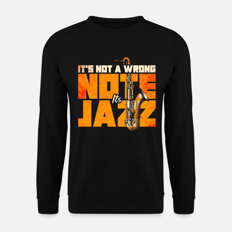 Jazz Music - Unisex Sweatshirt - black