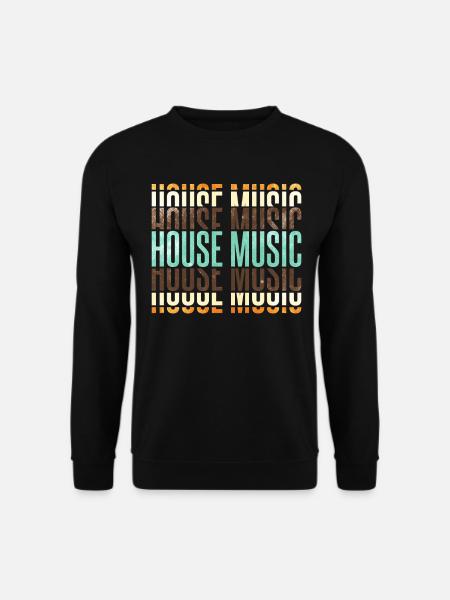 House Music - Unisex Sweatshirt - black