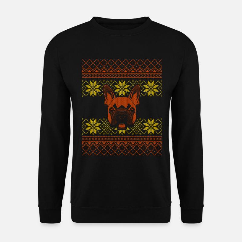 Bouledogue français - Sweat-shirt Unisexe - noir