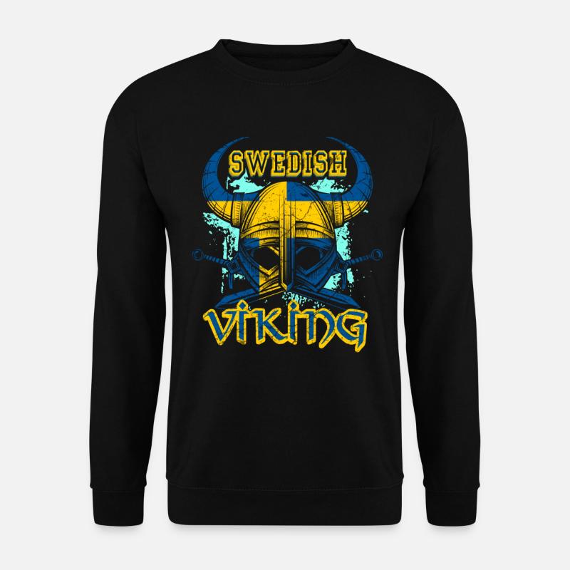 Swedish Viking - Unisex Sweatshirt - black