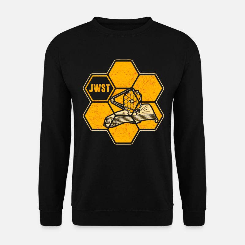 Télescope spatial James Webb - Sweat-shirt Unisexe - noir