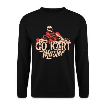 Kart - Sweat-shirt Unisexe - noir - Devant - Alina (178cm) & Michal (187cm)