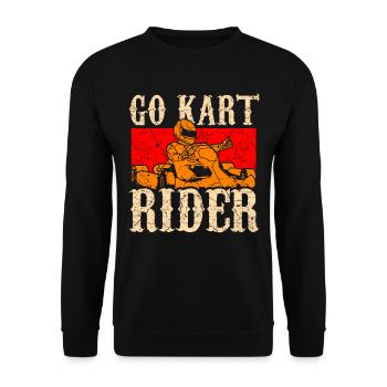 Kart - Sweat-shirt Unisexe - noir - Devant - Alina (178cm) & Michal (187cm)