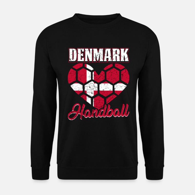 Denmark Handball - Unisex Sweatshirt - black
