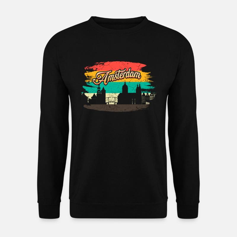Amsterdam - Unisex Sweatshirt - black