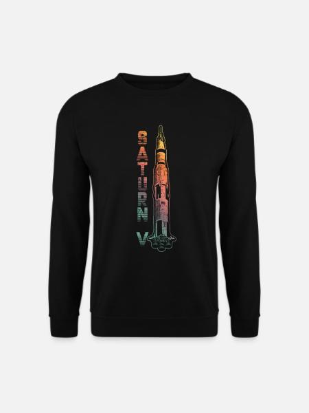 Saturn V Rocket - Unisex Sweatshirt - black