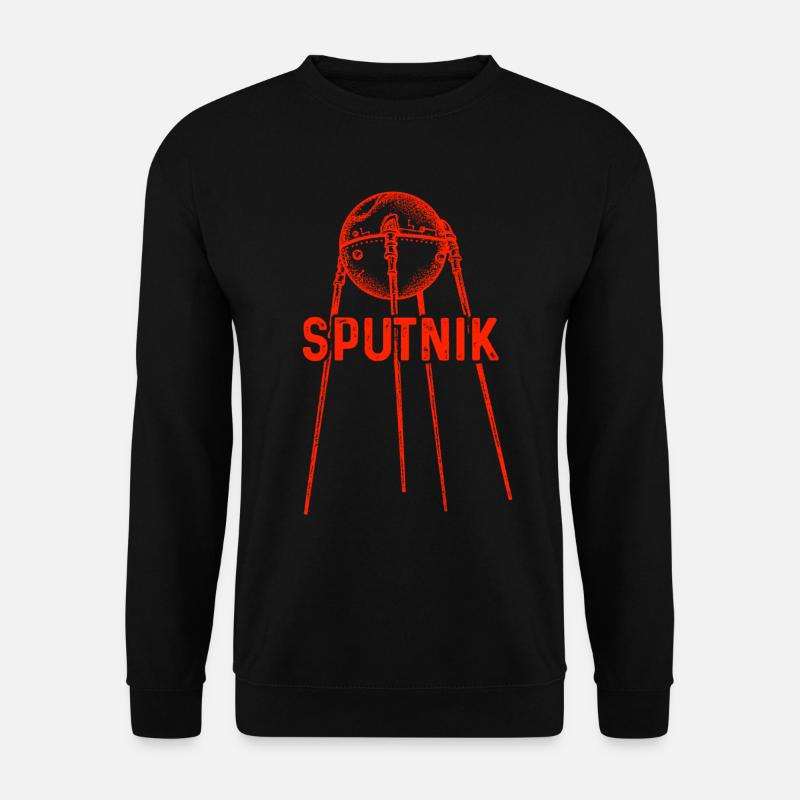 Sputnik Satellite - Unisex Sweatshirt - black